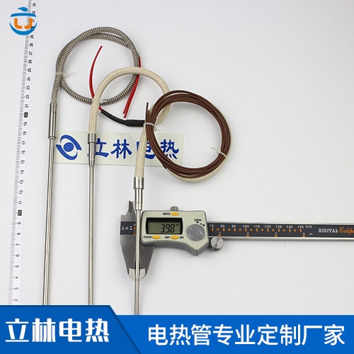 Φ4mm出线钢套保护单头电热管 Φ4mm Steel Sleeve Protection Cartridge Heater